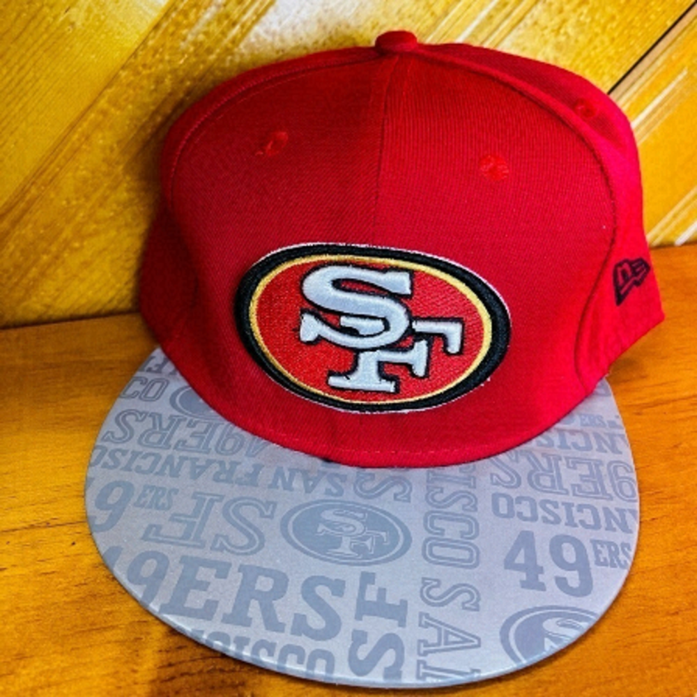 new era San Francisco 49ers fitted cap 7 3/4